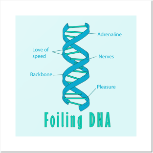 Foiling DNA Posters and Art